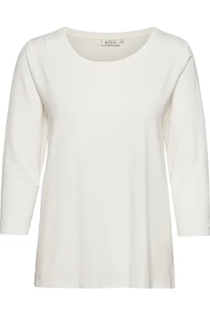 Masai Macecille Tops T-shirts & Tops Long-sleeved White