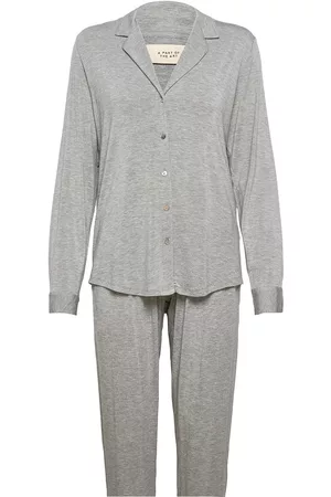 A Part Of The Art Naiset Pyjamat - Ego Set Pyjama Harmaa