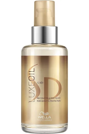 Wella Luxeoil Reconstructive Oil Elixir 100Ml Hiusöljy Nude