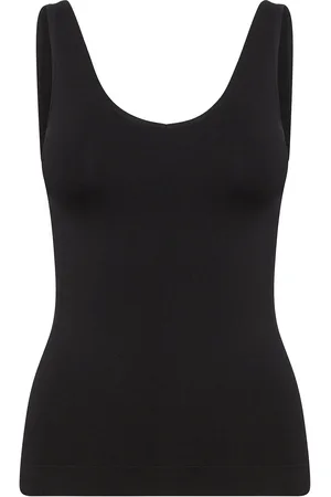 Numph Numarie Singlet - Noos Tops T-shirts & Tops Sleeveless Black