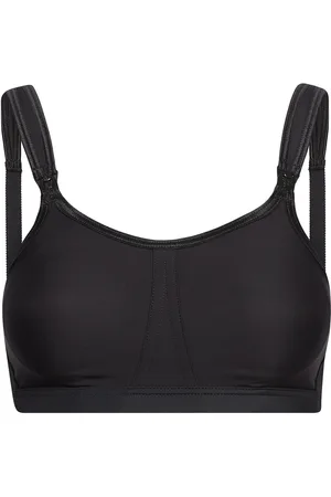 Abecita Mama Sport Sport Maternity Bra Lingerie Bras & Tops Sports Bras - All Black