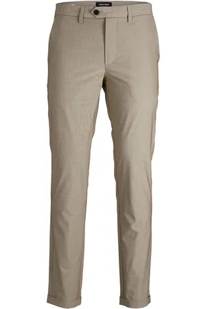 JACK & JONES Jpstmarco Jjconnor Akm Light Beige Sn Bottoms Trousers Chinos Beige Jack & J S