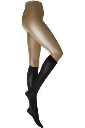 Wolford Merino Knee-Highs Lingerie Socks Knee High Socks Black