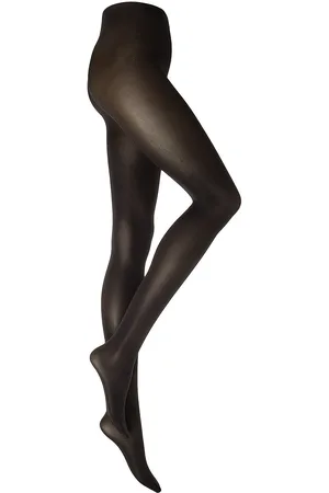 Wolford Satin Opaque 50 Tights Lingerie Pantyhose & Leggings Black