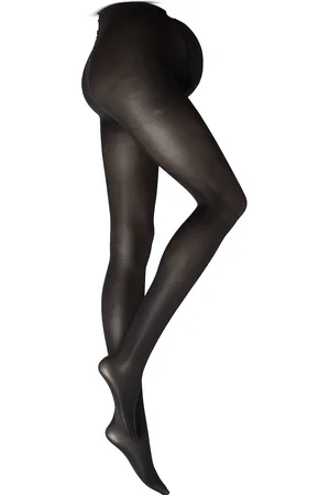 Mama;licious Mlsabine Pantyhose 50Den 2-P Noos Lingerie Pantyhose & Leggings Black