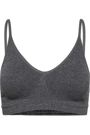 Decoy Bra Top W/Narrow Straps Lingerie Bras & Tops Soft Bras Tank Top Bras Grey
