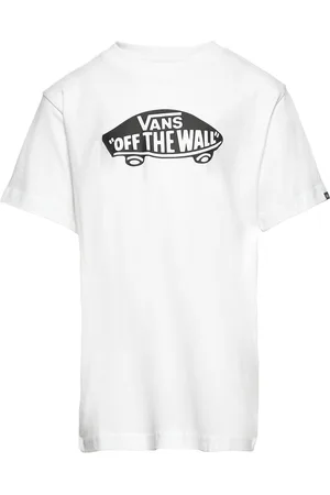Vans Style 76 Kids Tops T-shirts Short-sleeved White