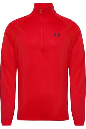 Under Armour Ua Tech 2.0 1/2 Zip Sport Sweat-shirts & Hoodies Fleeces & Midlayers Red