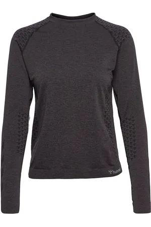Hummel Hmlci Seamless T-Shirt L/S Sport T-shirts & Tops Long-sleeved Black