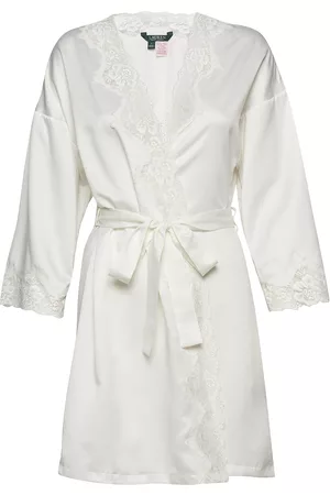 Ralph Lauren Naiset Kimonot - Lrl Signature Lace Kimono Robe 97 Cm Lingerie Kimonos Kermanvärinen