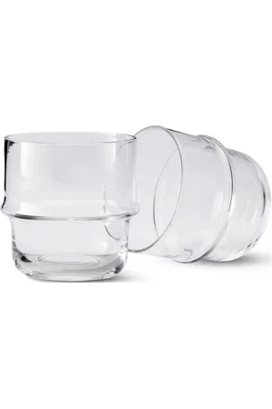 Design House Stockholm Unda Glas 2 Pack Home Tableware Glass Drinking Glass Nude