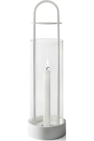 Design House Stockholm Lotus Lanterna Home Decoration Candlesticks & Tealight Holders Indoor Lanterns White