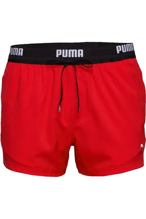 PUMA Men Logo Short Shorts 1P Sport Shorts Red