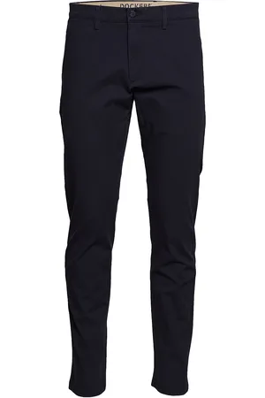 Dockers Motion Chino Slim Bottoms Trousers Casual Blue