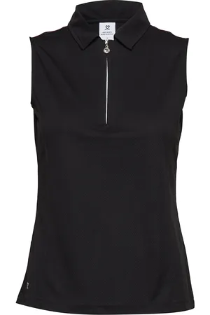 Daily Sports Macy Sl Polo Shirt Sport T-shirts & Tops Polos Black