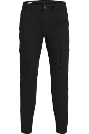 JACK & JONES Jpstpaul Flake Cargo Noos Bottoms Trousers Cargo Pants Black Jack & J S