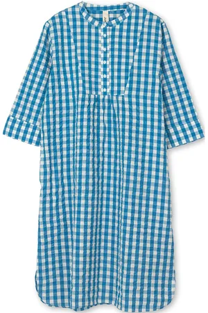juna Bæk&Bølge Sonja Dress Yöpaita Blue