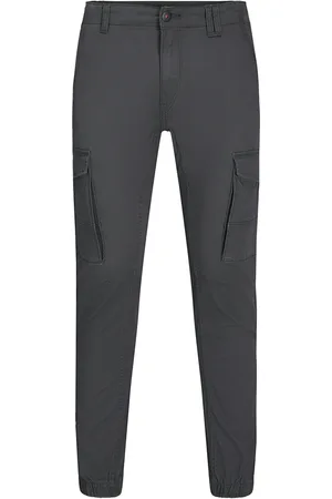 JACK & JONES Jpstpaul Flake Cargo Asphalt Noos Bottoms Trousers Cargo Pants Grey Jack & J S