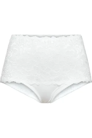 Abecita Support Maxibrief, Vanilla Lingerie Panties High Waisted Panties White