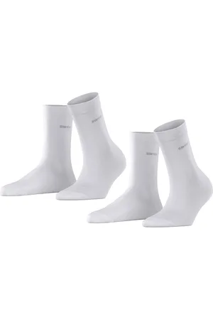 ESPRIT Basic Easy So 2P Lingerie Socks Regular Socks White