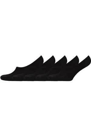 Decoy Footies Quick Dry 5-Pack Lingerie Socks Footies-ankle Socks Black