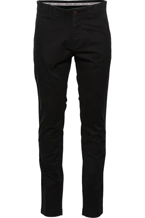 Tommy Hilfiger Tjm Scanton Chino Pant Bottoms Trousers Chinos Black
