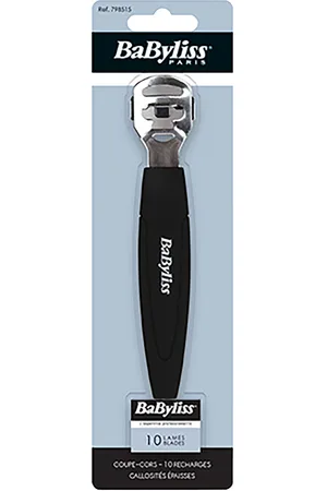 BaByliss Paris Callus Remover Jalkarasva Pedikyyri Black