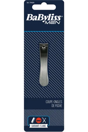 BaByliss Paris Small Nail Clipper Kynsienhoito Silver
