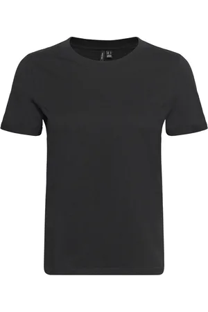VERO MODA Vmpaula S/S T-Shirt Tops T-shirts & Tops Short-sleeved Black