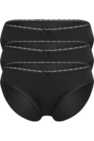 Dorina Naomi-3Pp Brief Alushousut Brief Tangat Black