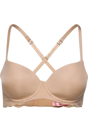 Hunkemöller Angie Pd Lingerie Bras & Tops T-shirt Bras Beige