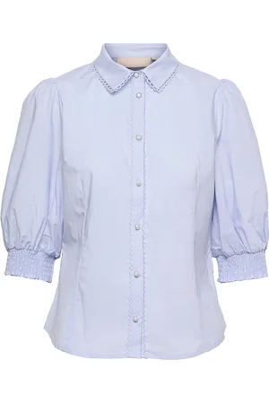 Karen by Simonsen Chillykb Blouse Tops Blouses Short-sleeved Blue