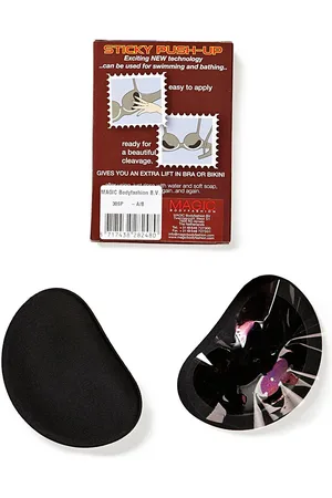 MAGIC Bodyfashion Sticky Push Up Lingerie Bras & Tops Bra Accessories Black
