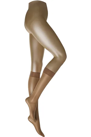 Wolford Satin Touch 20 Knee Highs Lingerie Socks Knee High Socks Beige