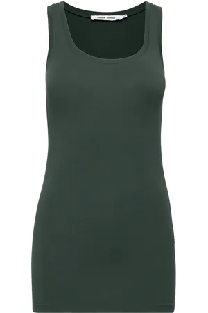 Samsøe Samsøe Sue Solid 265 Tops T-shirts & Tops Sleeveless Green