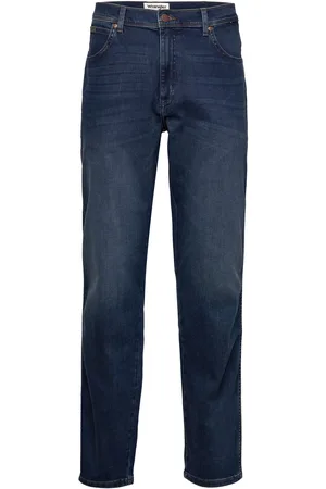Wrangler Texas Slim Bottoms Jeans Regular Blue