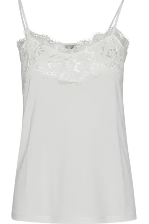 Ichi Ihlike To2 Tops T-shirts & Tops Sleeveless White