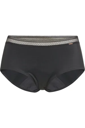 Chantelle Uw Bo. Spe Shorty Heavy Flow Designers Panties Hipster & Boyshorts Black