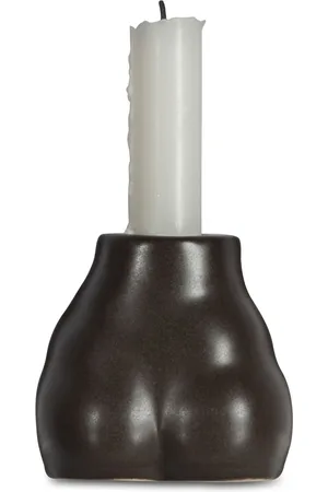 Babyono Candleholder Nature Home Decoration Candlesticks & Lanterns Candlesticks Brown