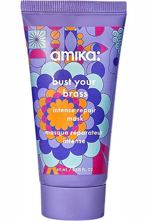 Amika Bust Your Brass Cool Blonde Intense Repair Mask Hiusnaamio Nude