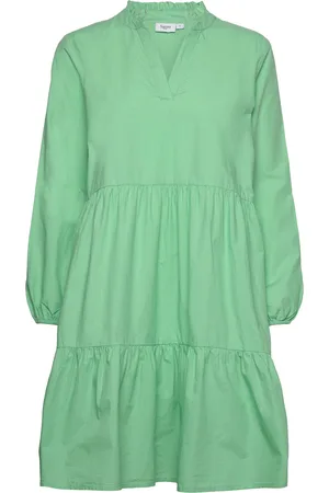 Saint Tropez Louisesz Dress Lyhyt Mekko Green