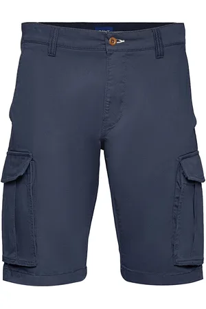 GANT Relaxed Twill Cargo Shorts Bottoms Shorts Cargo Shorts Blue