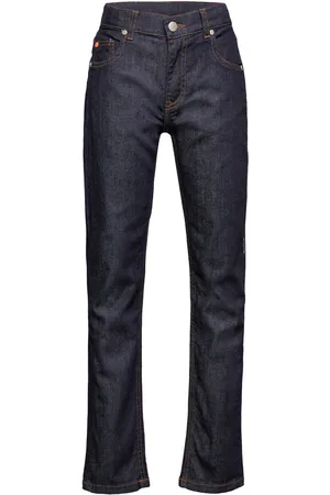 Mads Norgaard Rinse Jagino Pants Bottoms Jeans Regular Jeans Blue