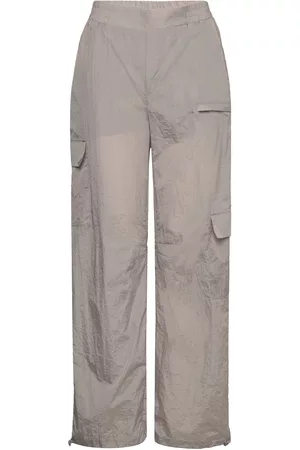 BZR Naiset Reisitaskuhousut - Denver Cargo Pants Trousers Cargo Pants Harmaa