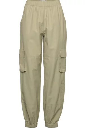 Karen by Simonsen Naiset Reisitaskuhousut - Henleykb Cargo Pants Trousers Cargo Pants Khakinvihreät