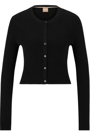 HUGO BOSS Fahara Tops Knitwear Cardigans Black