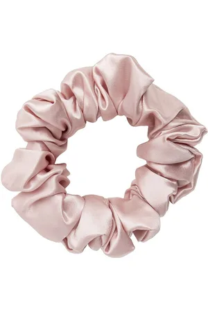 By Barb Silk Scrunchie Accessories Hair Accessories Scrunchies Pink