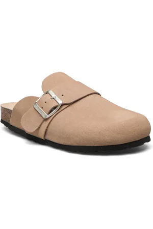 Bianco Biaolivia Mule Suede Matalapohjaiset Sandaalit Brown