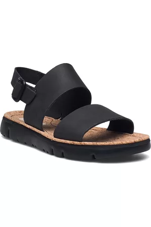 Camper Naiset Sandaalit - Oruga Sandal Shoes Summer Shoes Sandals Musta