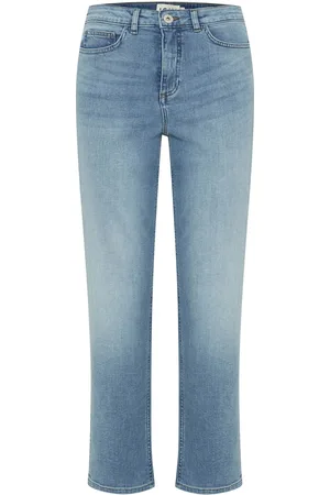 Ichi Ihtwiggy Raven Bottoms Jeans Mom Jeans Blue